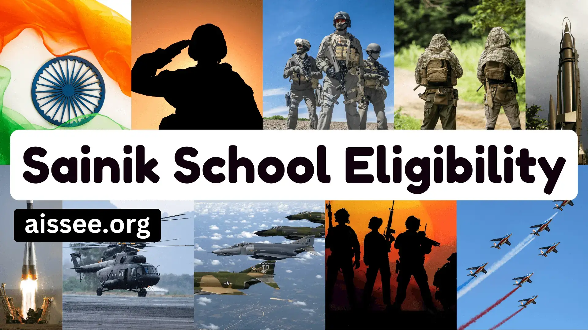 Sainik School Eligibility
